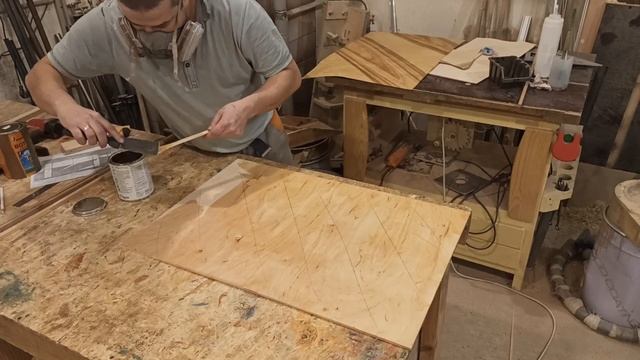 Фанерование Разными контактными клеями смотреть онлайн