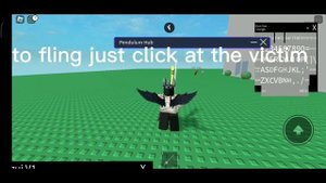 Roblox Fe Script Showcase | Fe sword man (fling) |Fluxus and Hydrogen