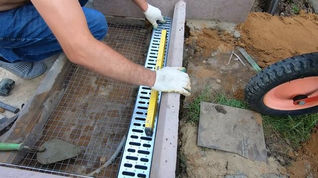 Делаю дорожку из камня смотреть онлайн