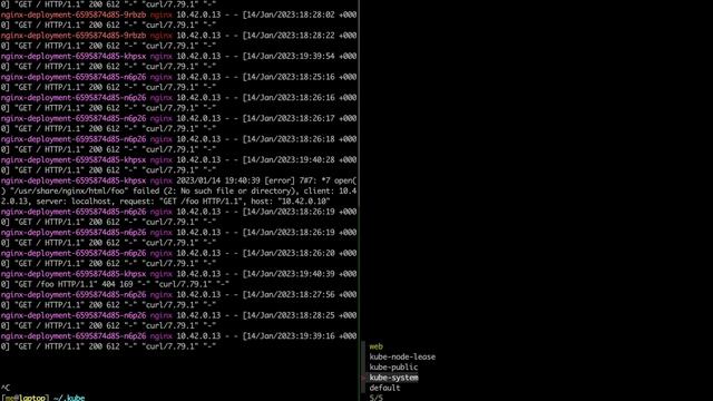 Kubernetes Logs - Stern смотреть онлайн