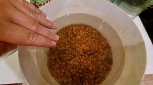 Приготовление тигрового ореха на рыбалку