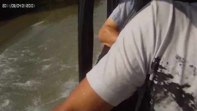 К дольмену "Патриарх" вдоль реки Пшада на УАЗике. смотреть онлайн