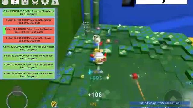 Completing Black Bear’s Quest: Low Tier Treck | Roblox Bee Swarm Simulator смотреть онлайн