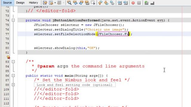 Les Interfaces Graphiques avec swing الواجهات الرسومية 21 JFileChooser смотреть онлайн