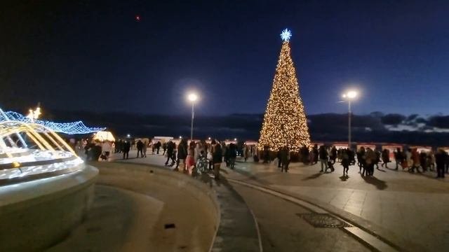 Крым/ялта открытие главной ЁЛКИ на набережной #норильск/ялта