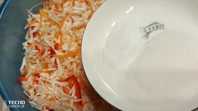 ?Очень вкусная маринованная капуста быстрого приготовления.Вы перестанете квасить капусту!Хрустящая