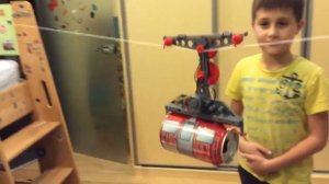 Канатная дорога в квартире!