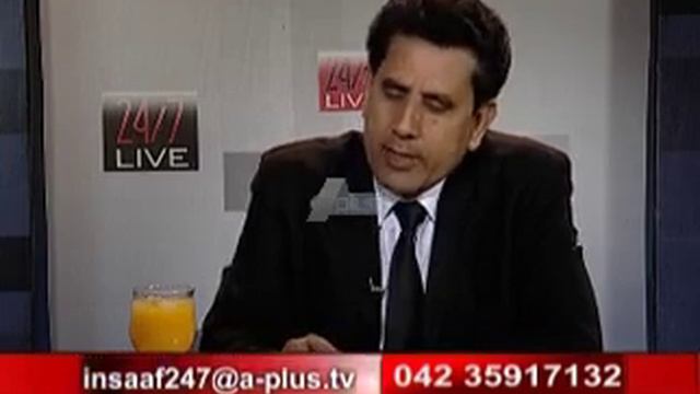 Insaaf 24-7 Epi 64 Part 1/3 Guest : Arif Mehmood Ch. | C3O1 смотреть онлайн