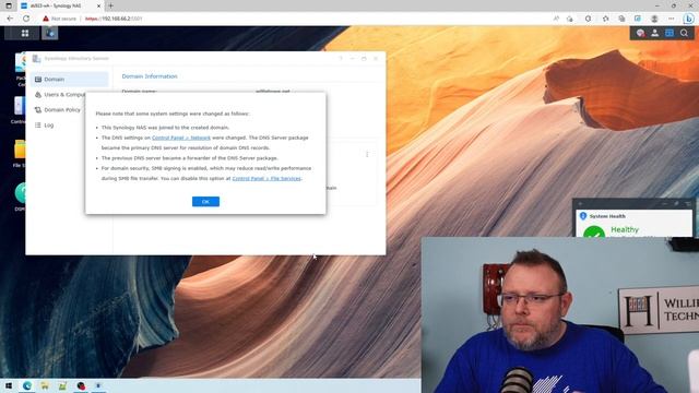 Synology Windows Domain Controller Setup
