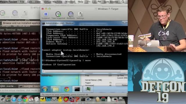 DEF CON 19 - Sam Bowne - Three Generations of DoS Attacks смотреть онлайн