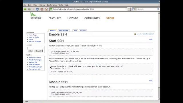 Enable SSH on Untangle 9.2 смотреть онлайн