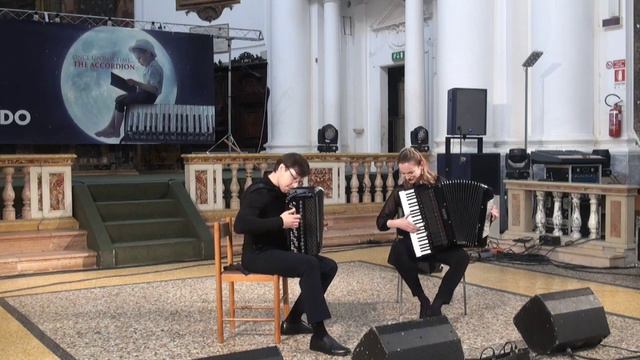 Ж. Белжон «Для танго нужны двое» / Концертный дуэт Fusion #Современная музыка #Танго