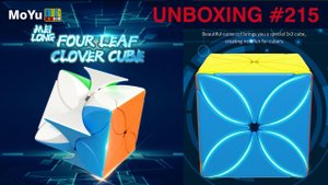 Unboxing №215 MoYu MeiLong Four Leaf Clover Cube. Обзор