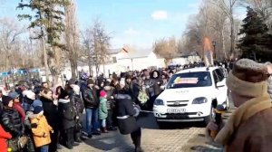 Перетягивание машины на канате