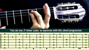 Improvise with me - Jam in F minor scale - (Backing track)