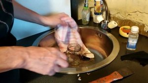 Как отмыть этикетку с бутылки или банки