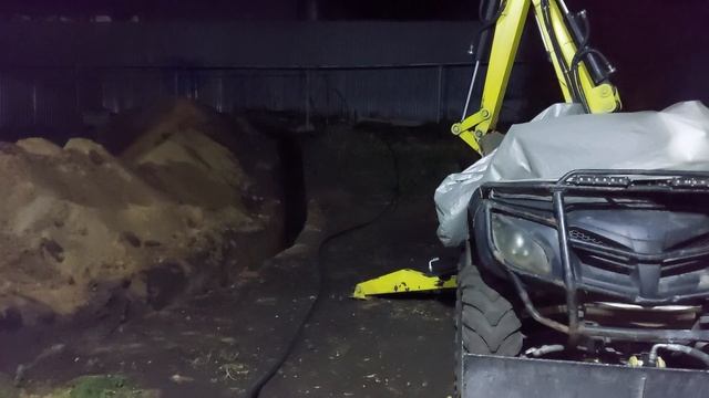 как протащить кабель через ПНД-трубу смотреть онлайн