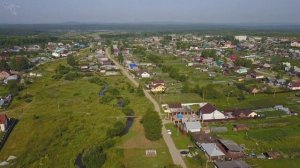 Село Николо Павловское, "Уральская венеция", Лазурный карьер с высоты полёта