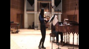 Jin Ma Leclair  violin sonata Op.1no.4