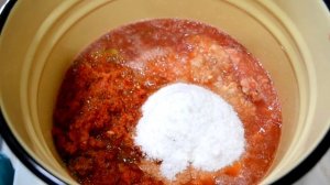 ХРЕНОВИНА или Огонёк на Зиму из Помидоров (Рецепт БЕЗ ВАРКИ!).#18.