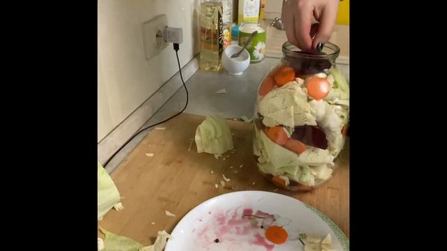 Капуста маринованная со свеклой смотреть онлайн