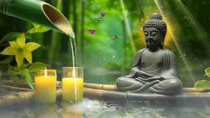 Расслабляющая фортепианная музыка и звуки воды | Бамбук, Успокаивающая музыка, Музыка для медитации