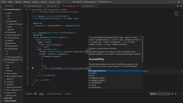 #flutter #firebase configuration initialize app flutter,firebase,connexion,firestore part 3
