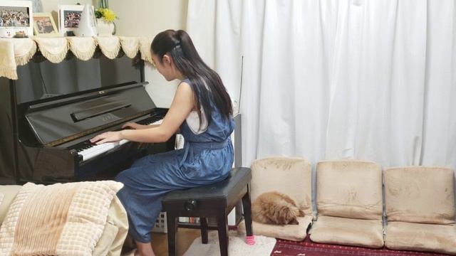 Solo Piano /Dancing Queen cover by mom&daughter fil-japan смотреть онлайн