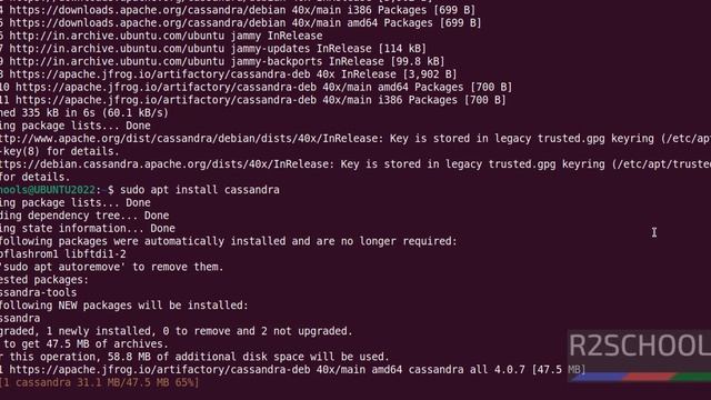 2.Cassandra Tutorials: How to install Apache Cassandra on Ubuntu 22.04