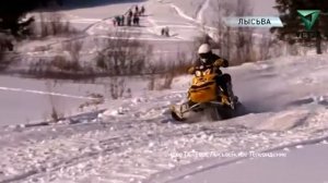 Гонки на снегоходах в Пермском крае