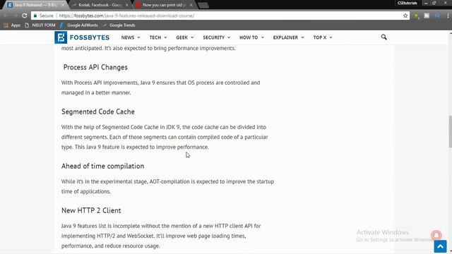 Java 9 Features | Java 9 Released | Introduction to Java 9| JDK 9 | Oracle | CSEtutorials