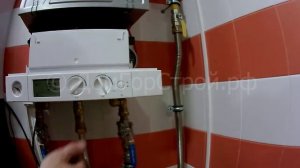Запуск газового котла Viessmann
