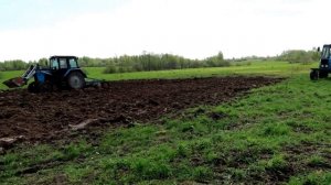 Вспашка целины, земля сельхоз назначения.