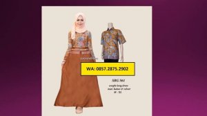 Jual Gamis Batik Sarimbit Couple [WA: 0857-2875-2902]