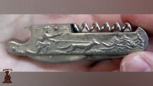 Пополнение коллекции складных ножей СССР, Нож-брелок Олимпийский Мишка и немного ножей "Зекпром"