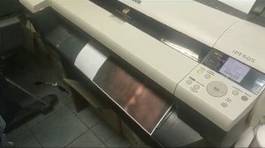 2 Плоттера Canon ipf605 - осталось заменить головки