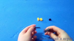 Арбалет из лего, стреляет lego блоками