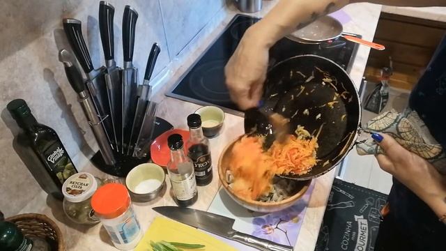 Шампиньоны по корейски