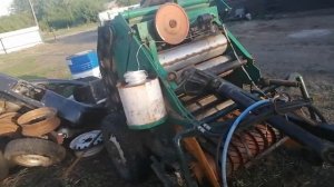 Прес-подборщик самодельный. Подготовка к сенокоса, небольшая реконструкциия