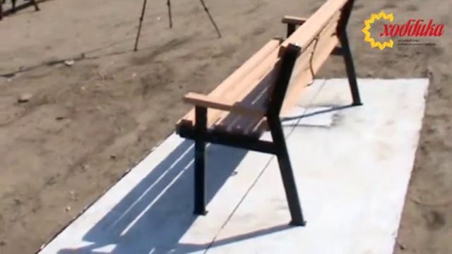 Скамейка из композита "Модерн" смотреть онлайн