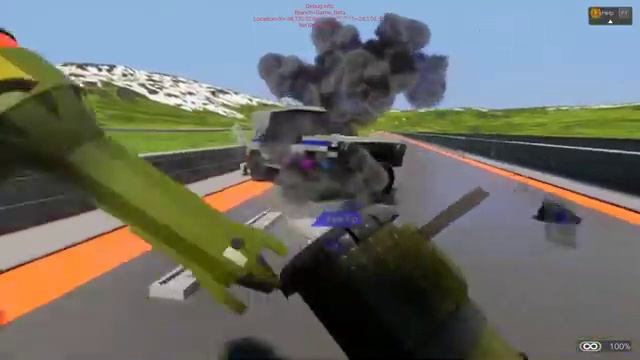 Играю в Brick Rigs #1 смотреть онлайн