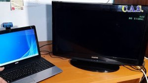 Как подключить ноутбук к телевизору без обрезанной картинки по HDMI, AMD
