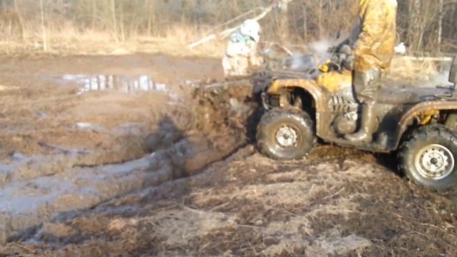 polaris 500 и cf moto 500a basic месят грязь mudding смотреть онлайн