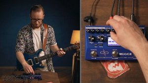 Гитарный эффект Mooer Ocean Machine (Delay, Reverb, Looper)