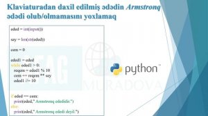 ARMSTRONQ ƏDƏDLƏRİ