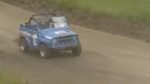 гонки  на новоильинской  трассе в новокузнецке - уазы