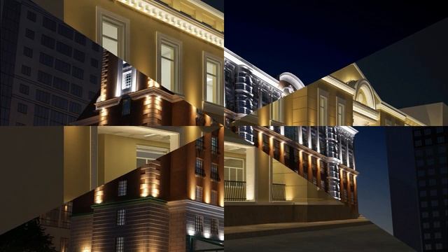 Архитектурная подсветка фасадов зданий смотреть онлайн