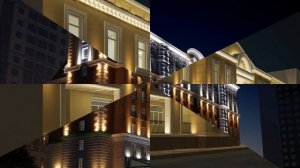 Архитектурная подсветка фасадов зданий