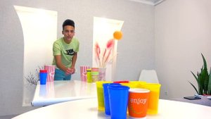 Экстремальный Стаканчик ПОНГ Челлендж выиграй ДЕНЬГИ или выполняй Задания