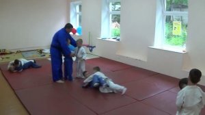 Дзюдо. Дети. 5 - 6 лет. Отработка бросков. Centre Judo Kids. Feodosiya